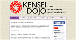 Desktop Screenshot of kensei.cz