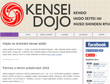 Tablet Screenshot of kensei.cz